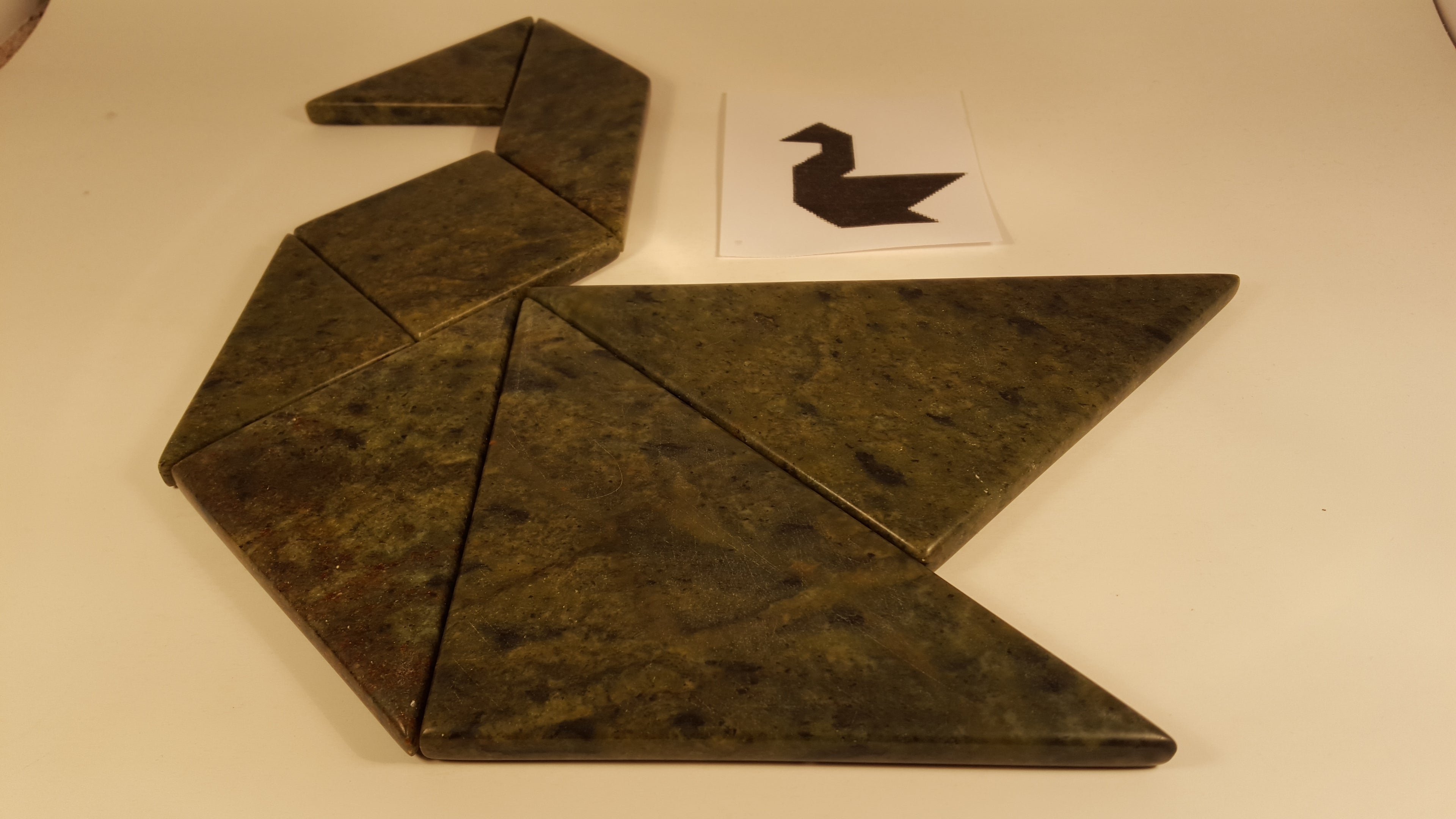 Stone Tangram Puzzle