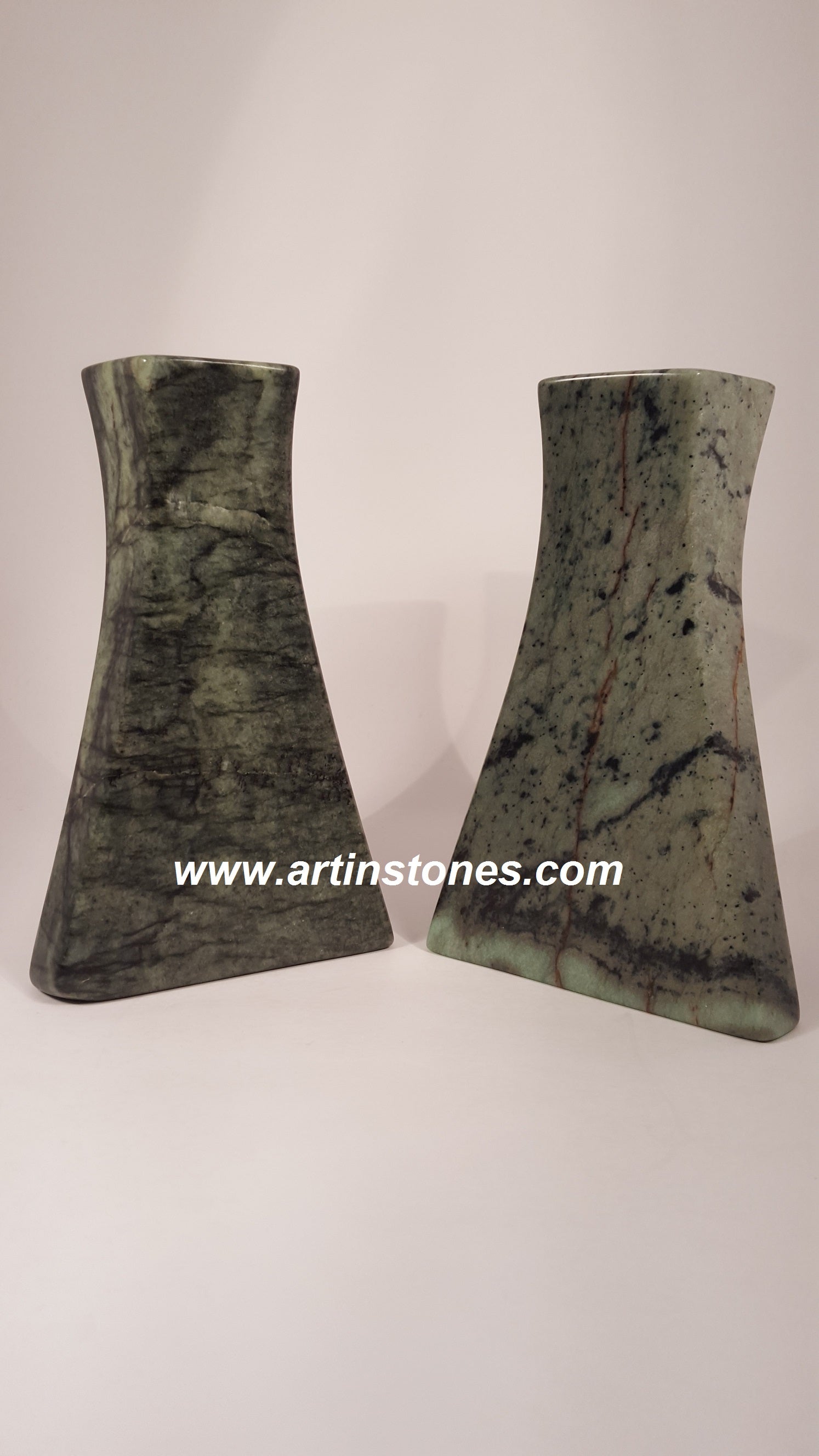 Stone Candle Holders