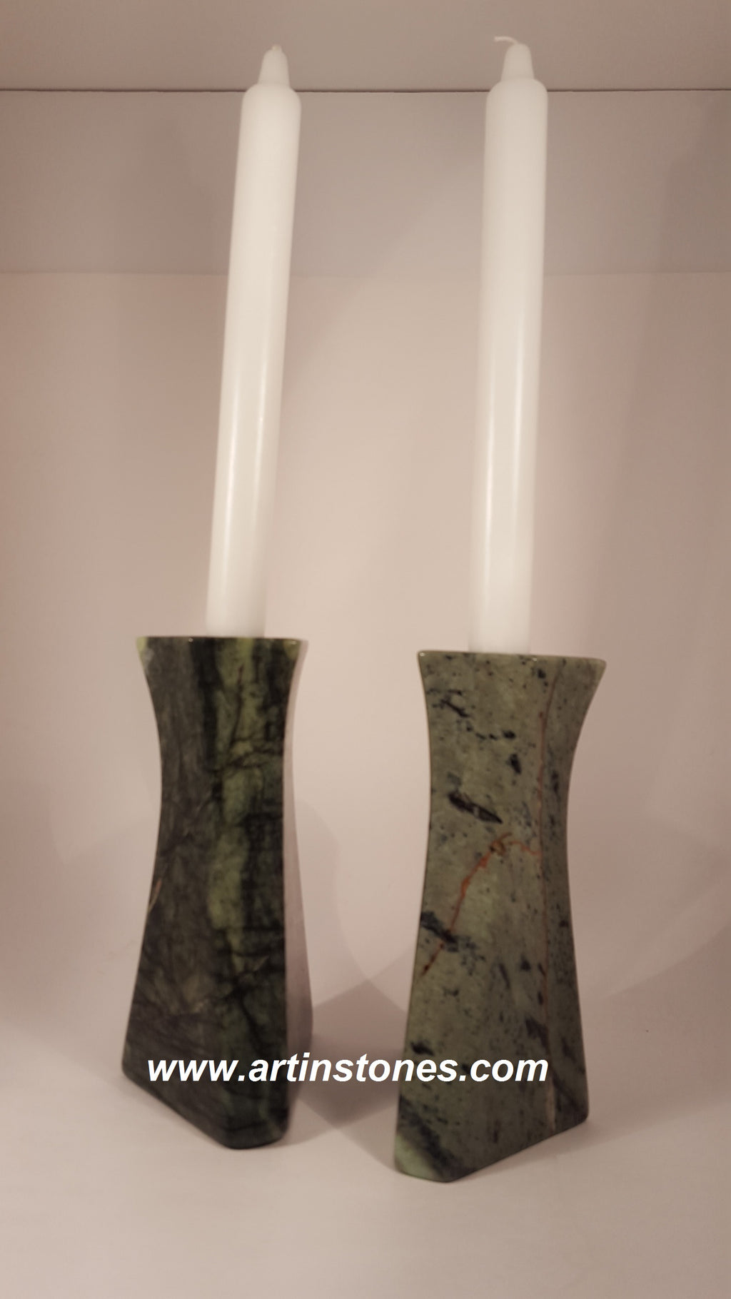 Stone Candle Holders