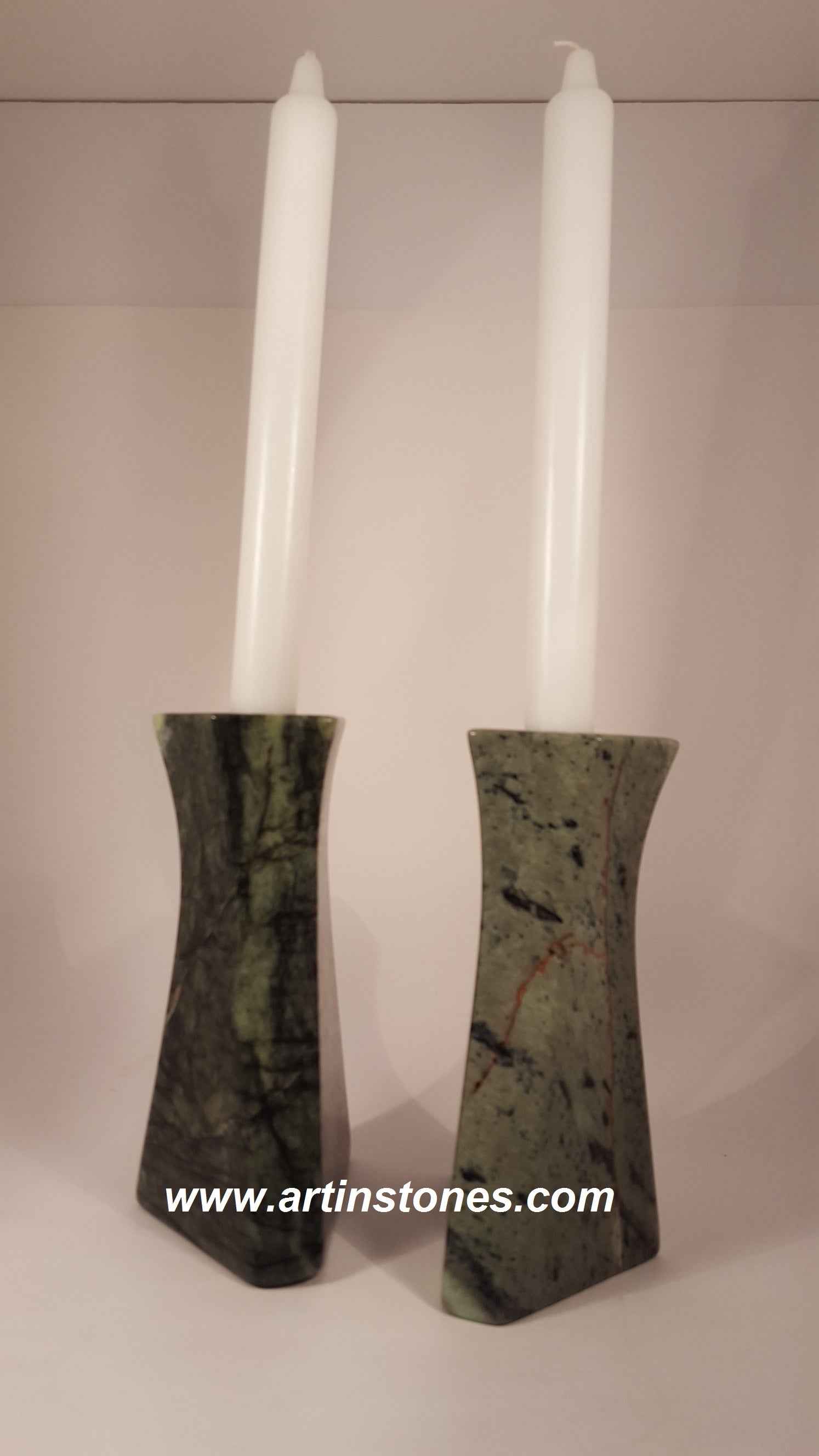 Stone Candle Holders