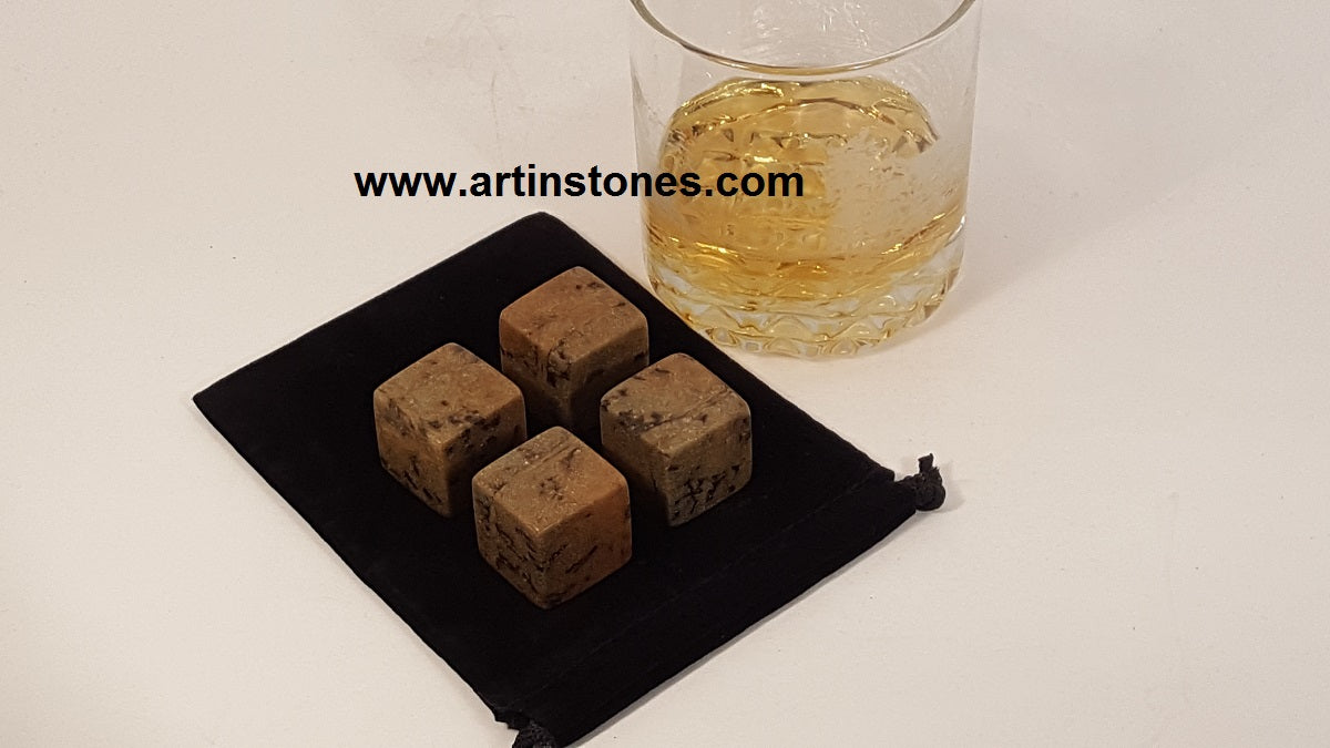 Stone Ice Cubes - Colored