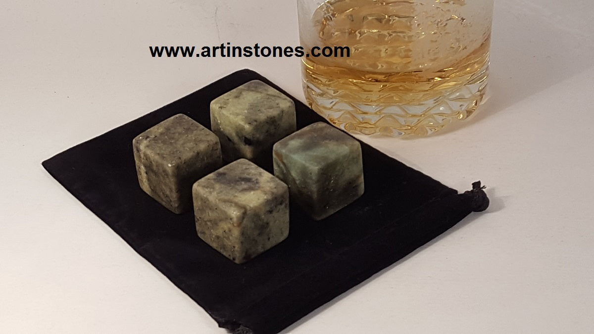 Stone Ice Cubes - Colored
