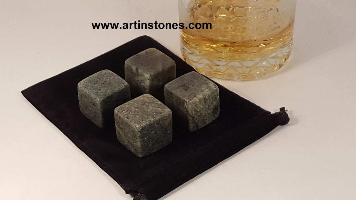 Stone Ice Cubes - Colored