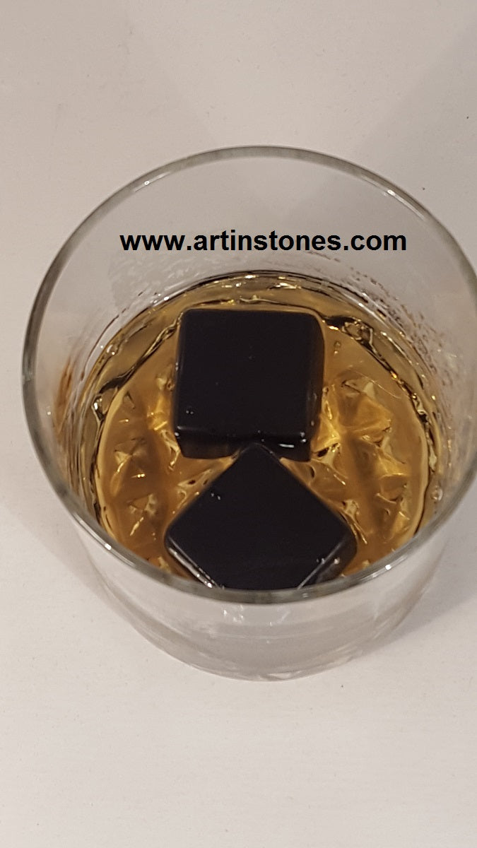Stone Ice Cubes – Black