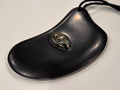 Gua Sha Massage Stone with Seraphinite in copper inset