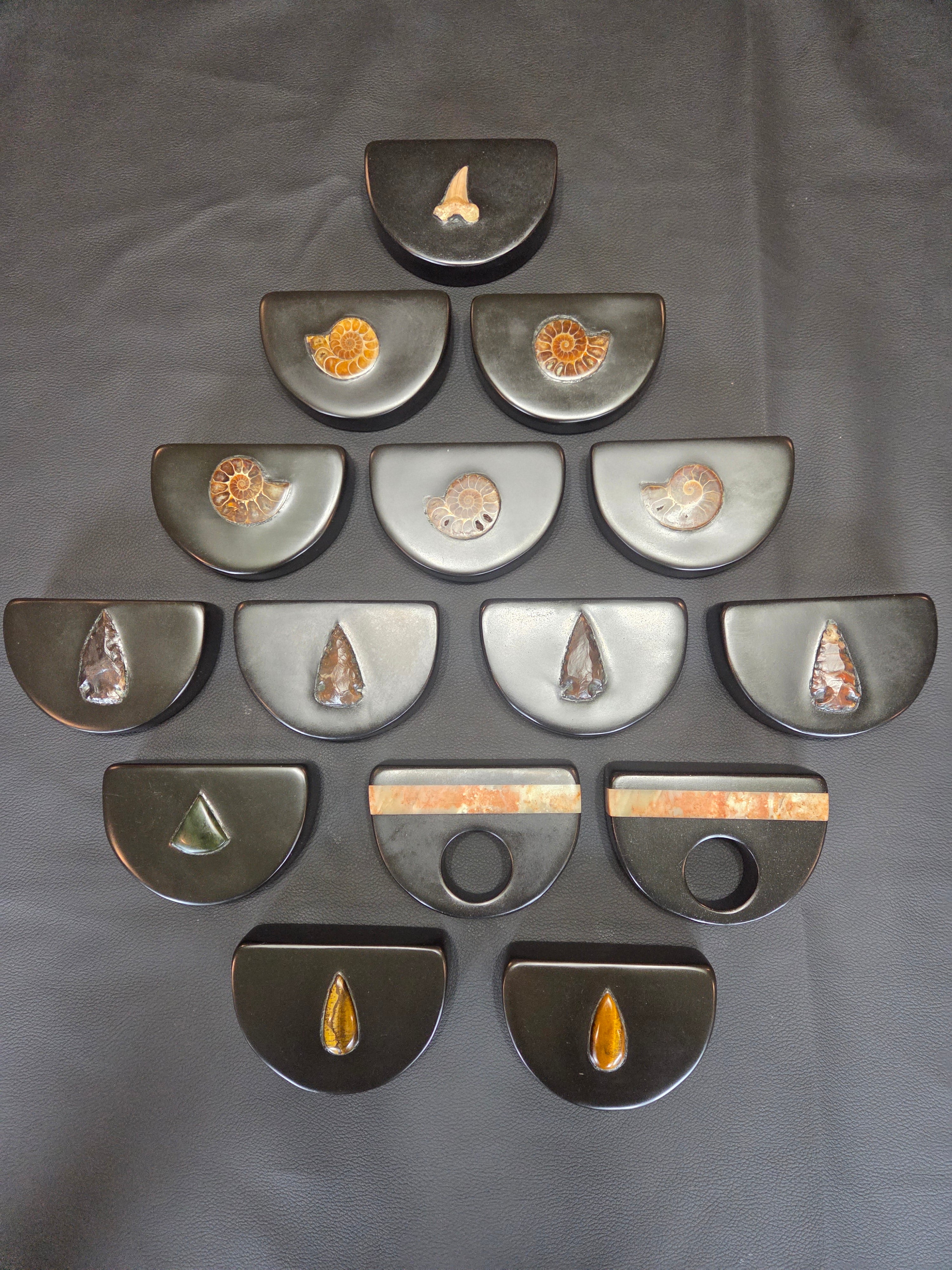 Stone Putter with Arrowhead Inset