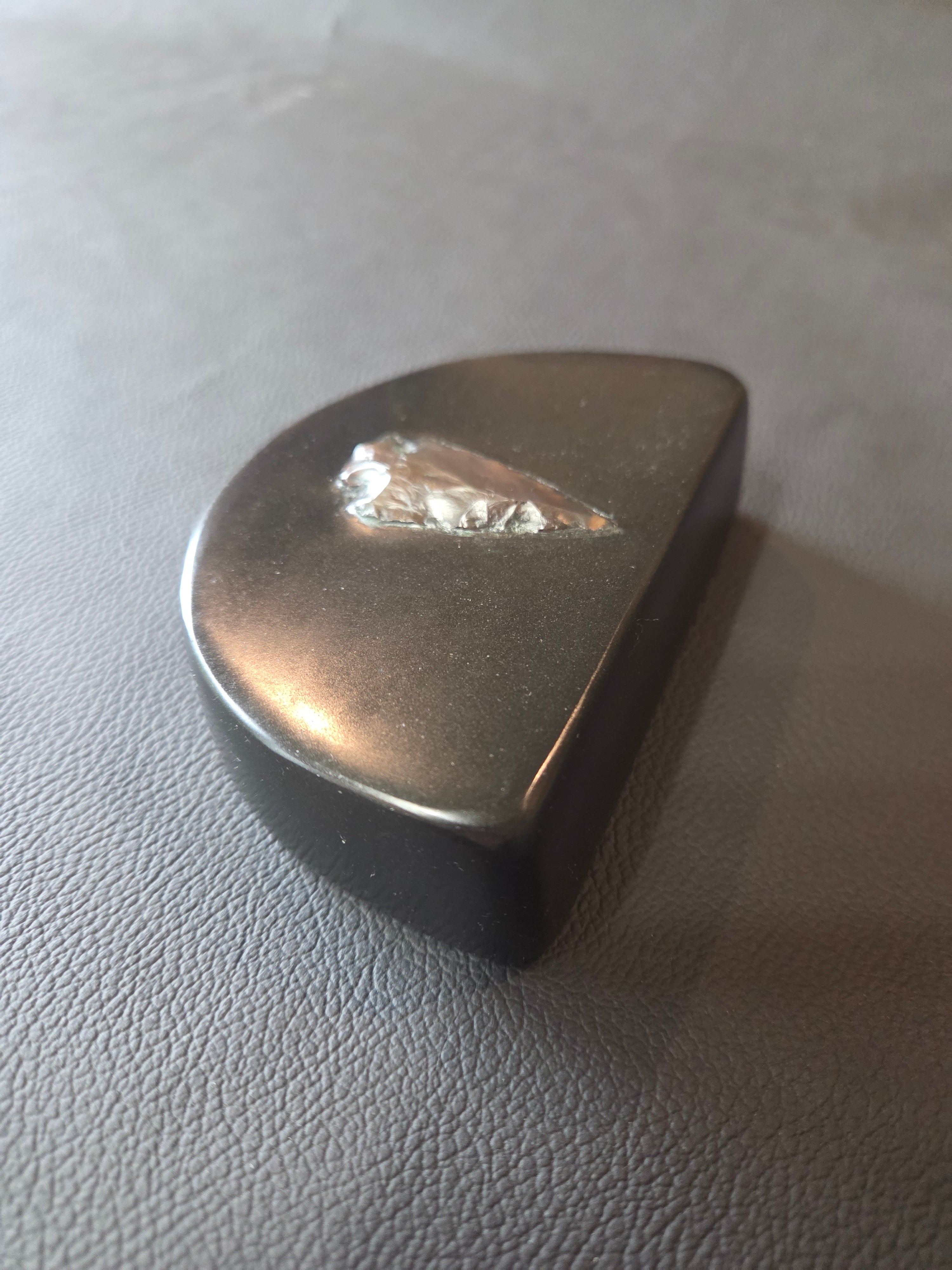 Stone Putter with Arrowhead Inset