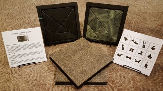 Stone Tangram Puzzle